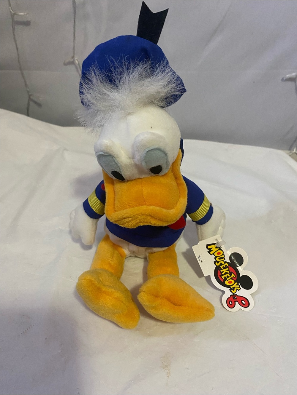 Disney Donald Duck Plush - Blue, Yellow, White